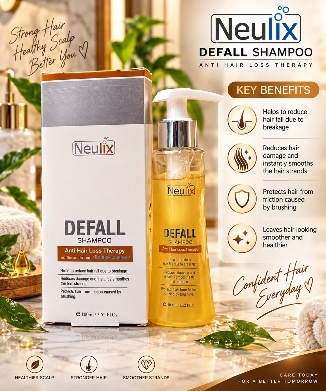 Neulix Defall Shampoo – Anti Hair Loss Therapy