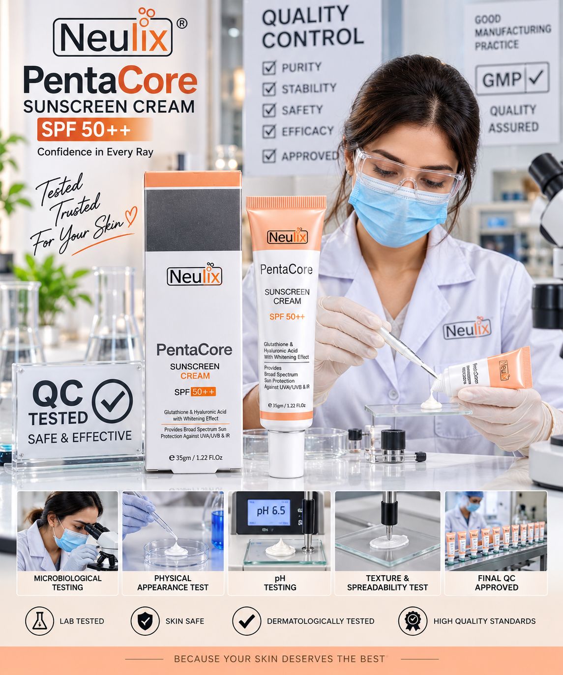 Penta Core Cream Sunblock