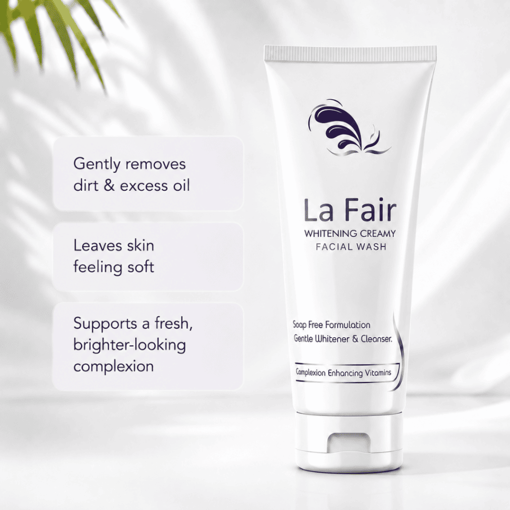 Benefits-LaFairCreamyfaceWash-DermaPride