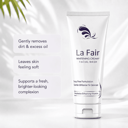 Benefits-LaFairCreamyfaceWash-DermaPride