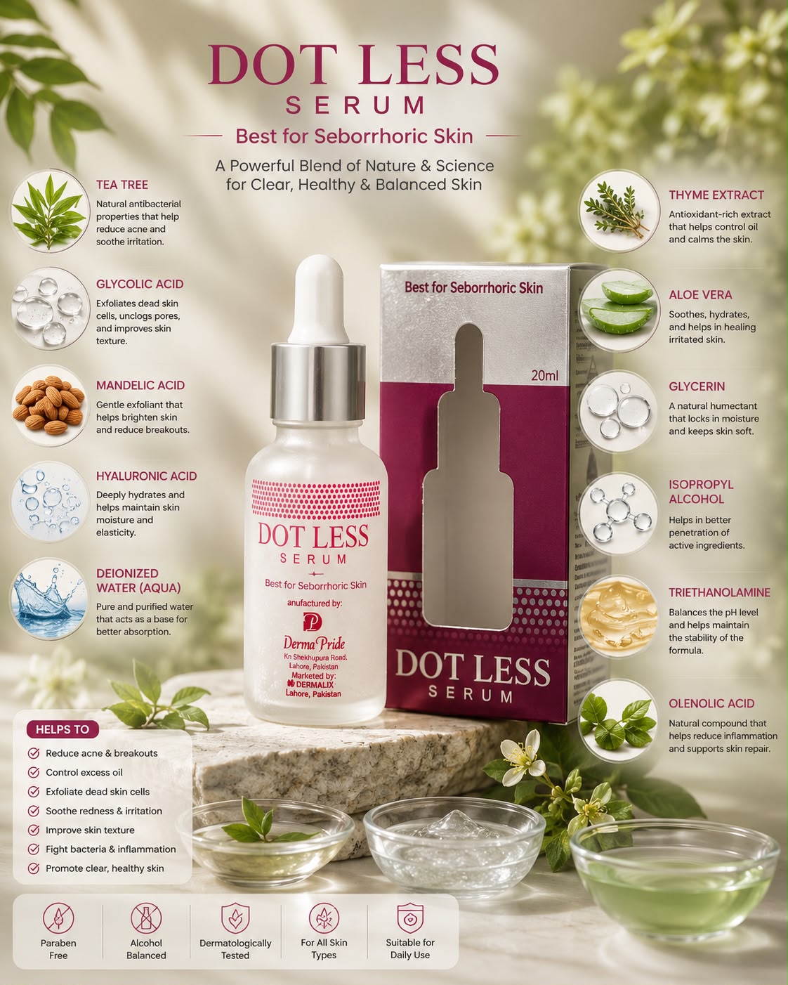 Dot Less Serum Anti Acne