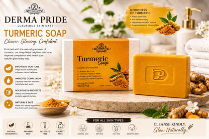 Turmeric soap