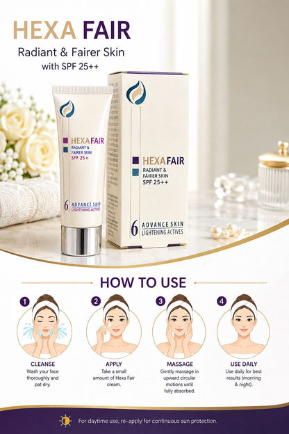 Hexafair Cream