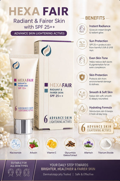 Hexafair Cream