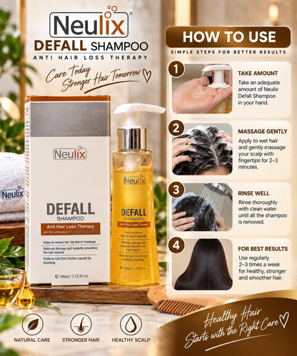 Neulix Defall Shampoo – Anti Hair Loss Therapy