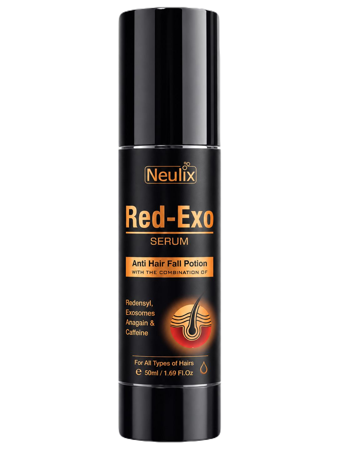 Red exo hair serum