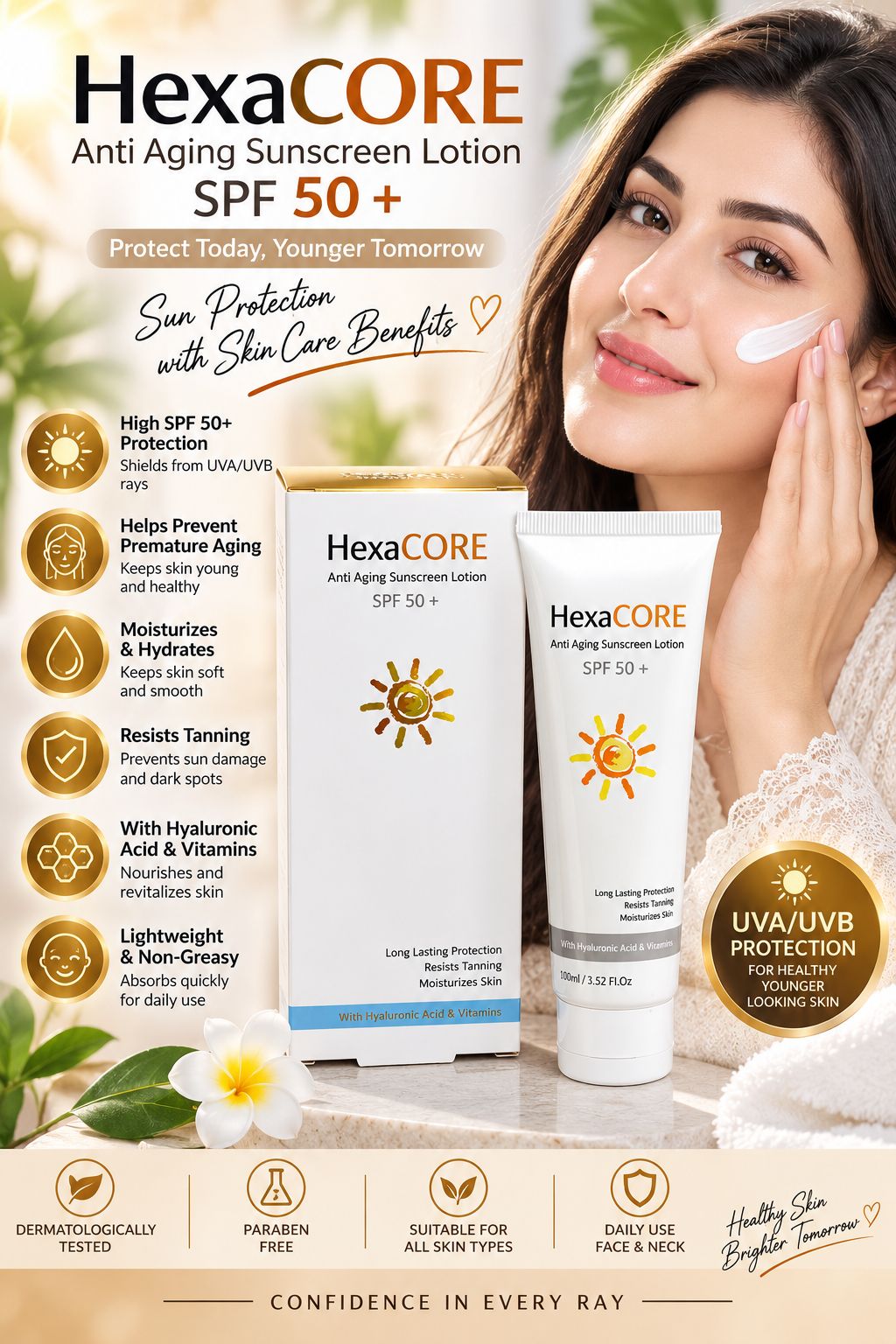 Hexa Core Sunscreen Lotion