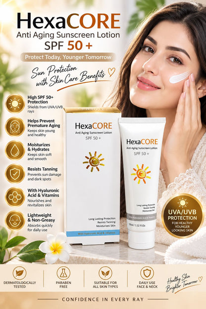Hexa Core Sunscreen Lotion
