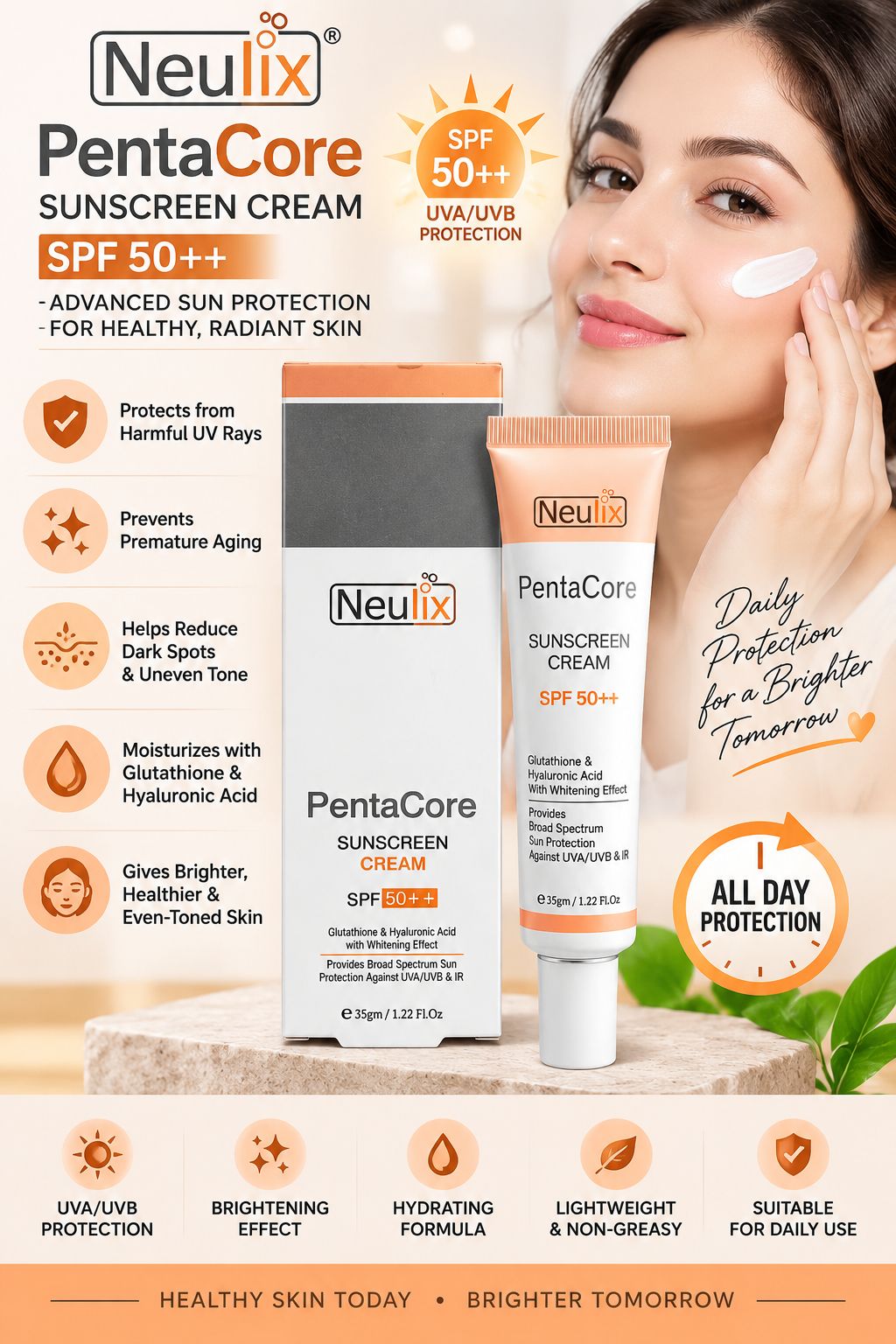 Penta Core Cream Sunblock